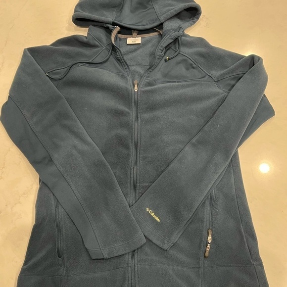 Columbia Women’s Blue Zip Up Jacket Size Medium - Picture 2 of 7